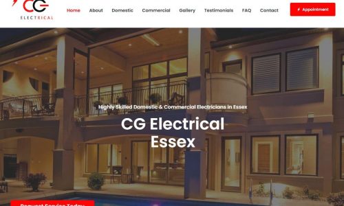 Contractor Website Example