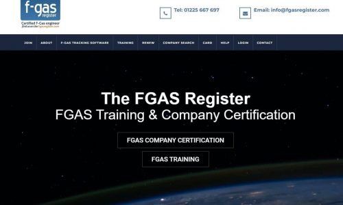 Training Website Example